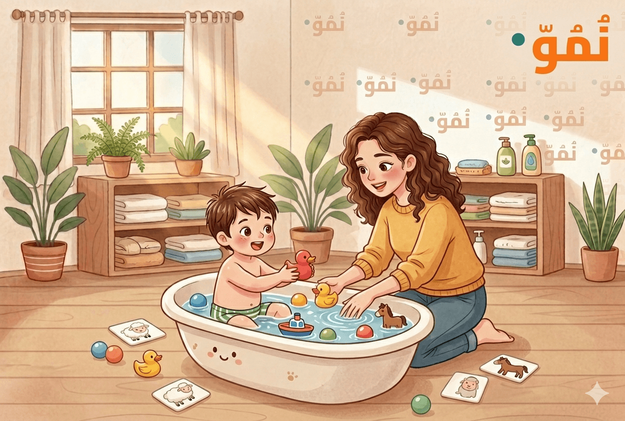 اللعب في الماء الضحل