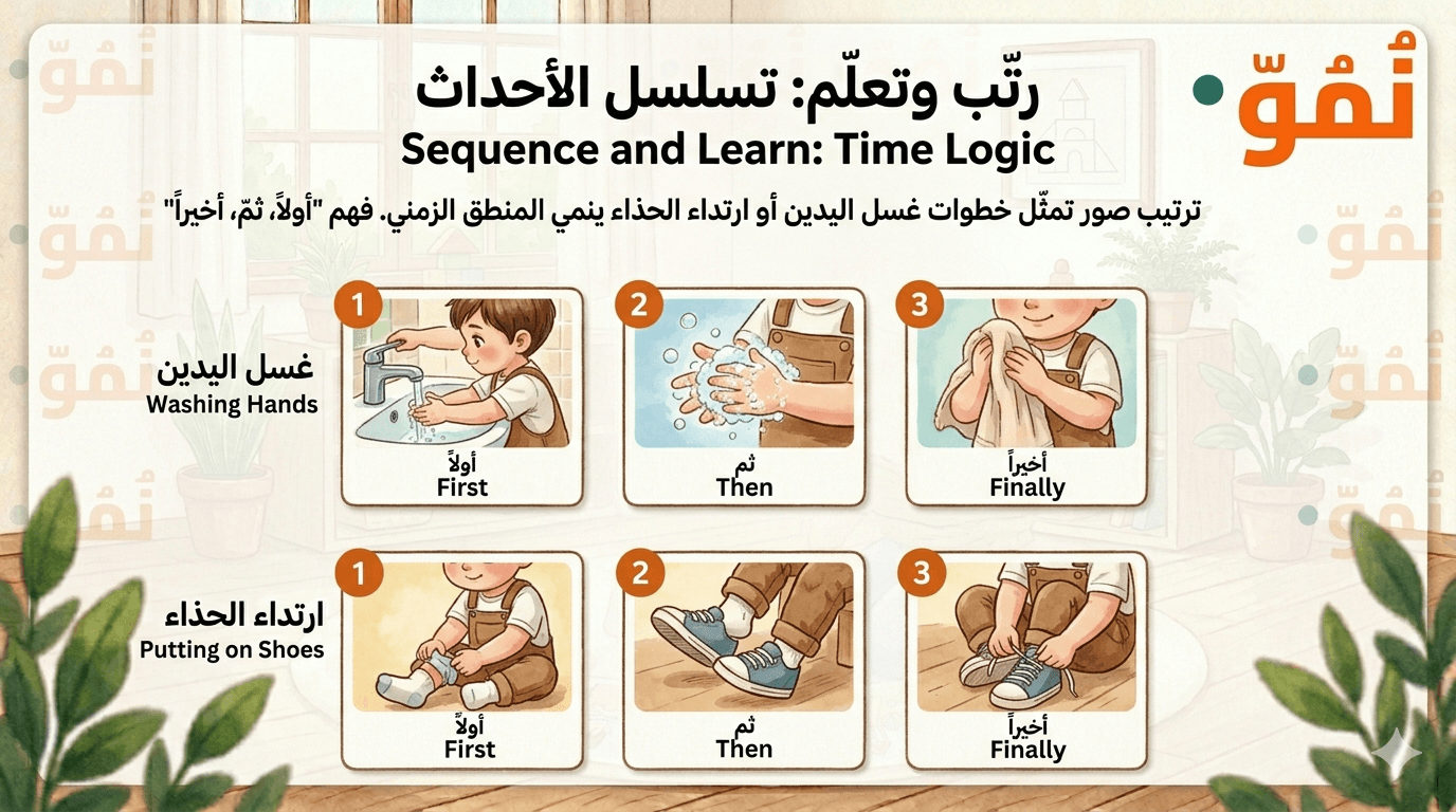 تسلسل الأحداث اليومية