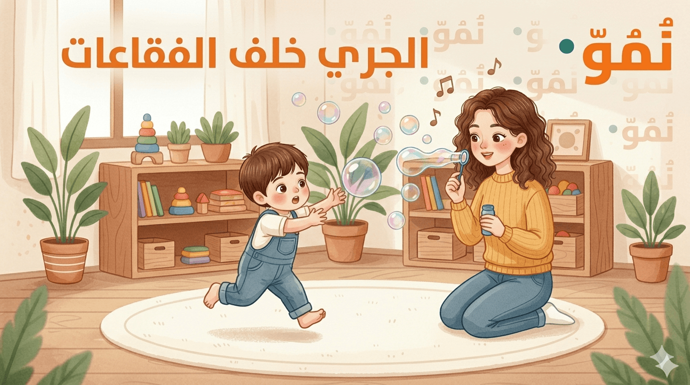الجري خلف الفقاعات