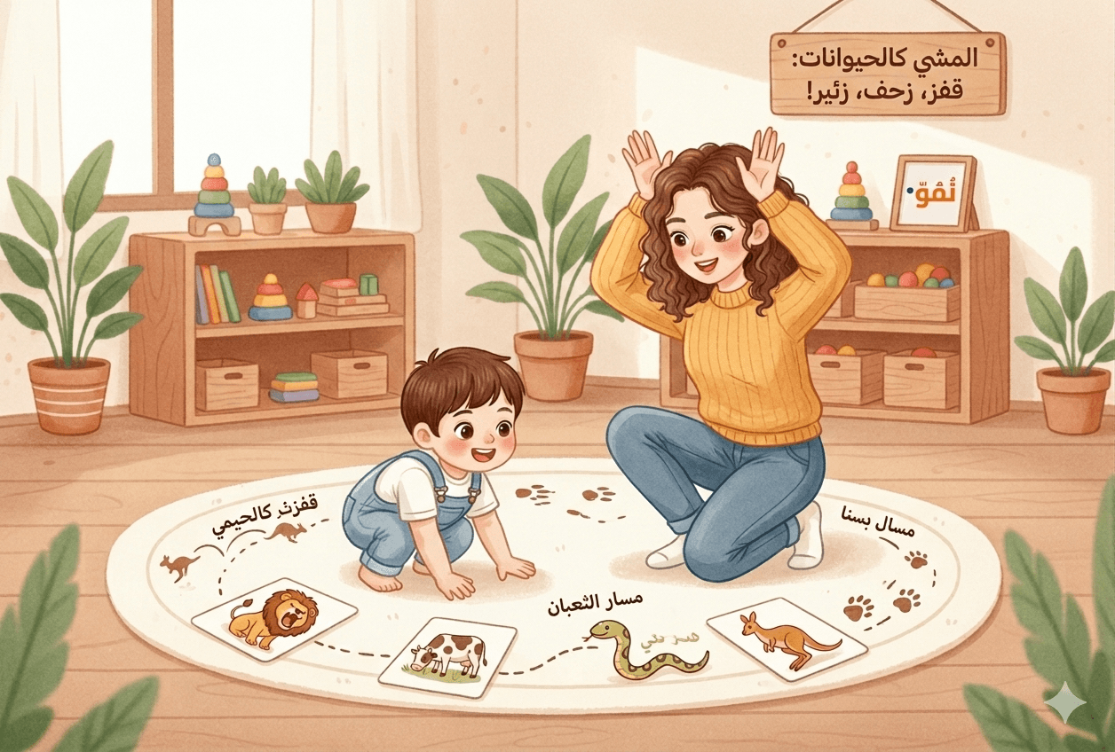 المشي كالحيوانات