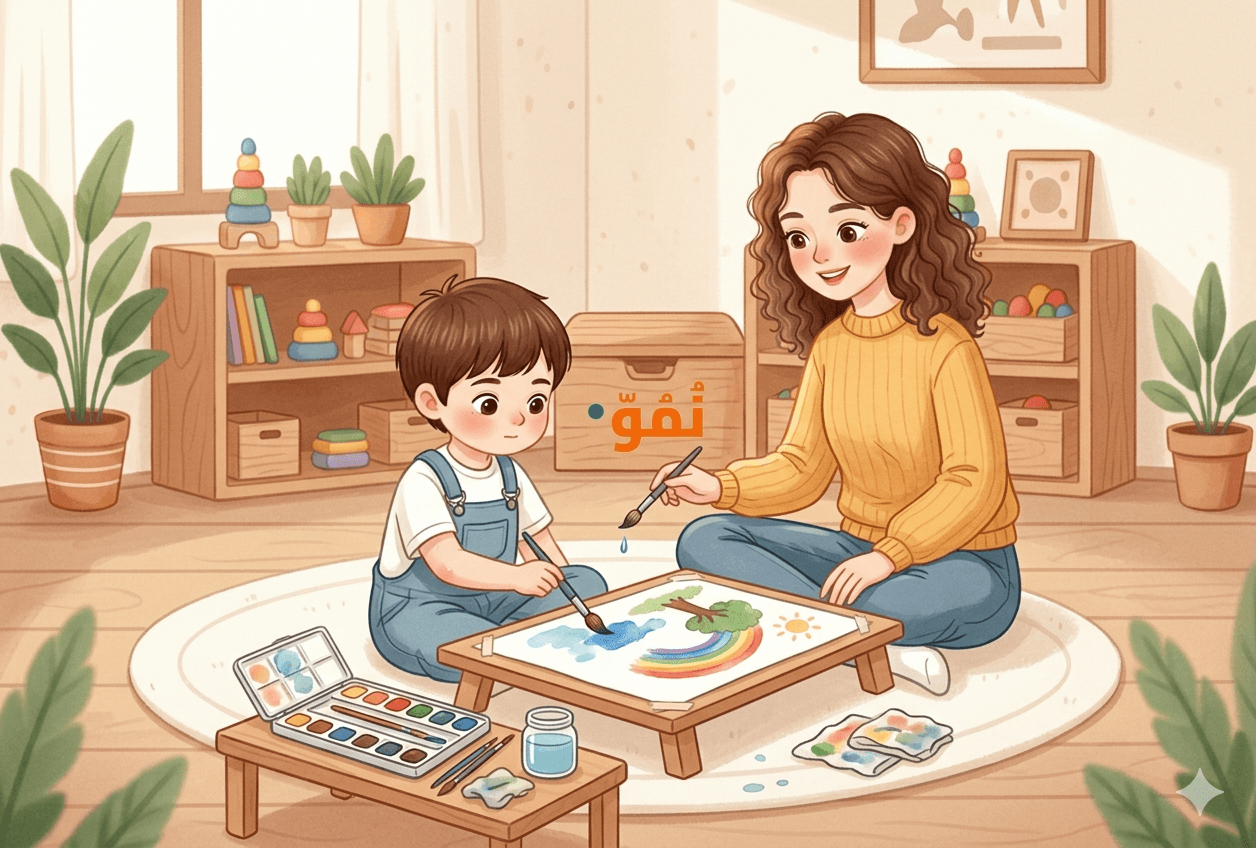 الرسم بالألوان المائية