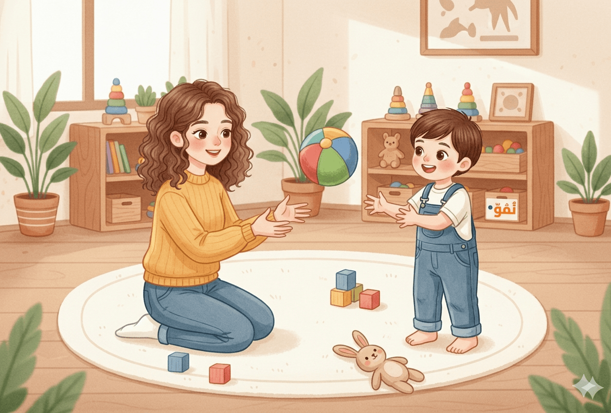 رمي الكرة والإمساك بها