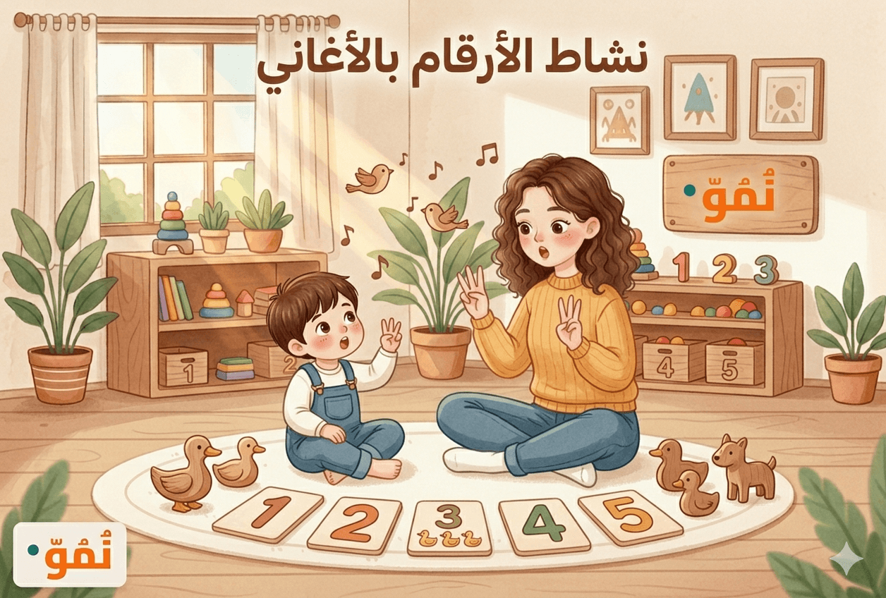 تعلم الأرقام بالأغنية
