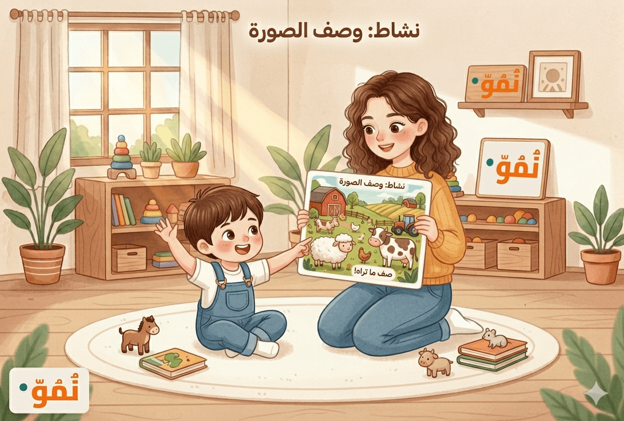 وصف الصور التفصيلي