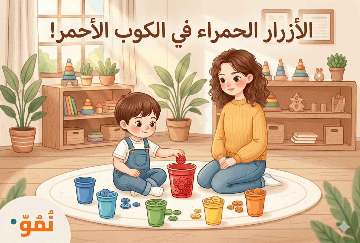 فرز الأشياء الصغيرة