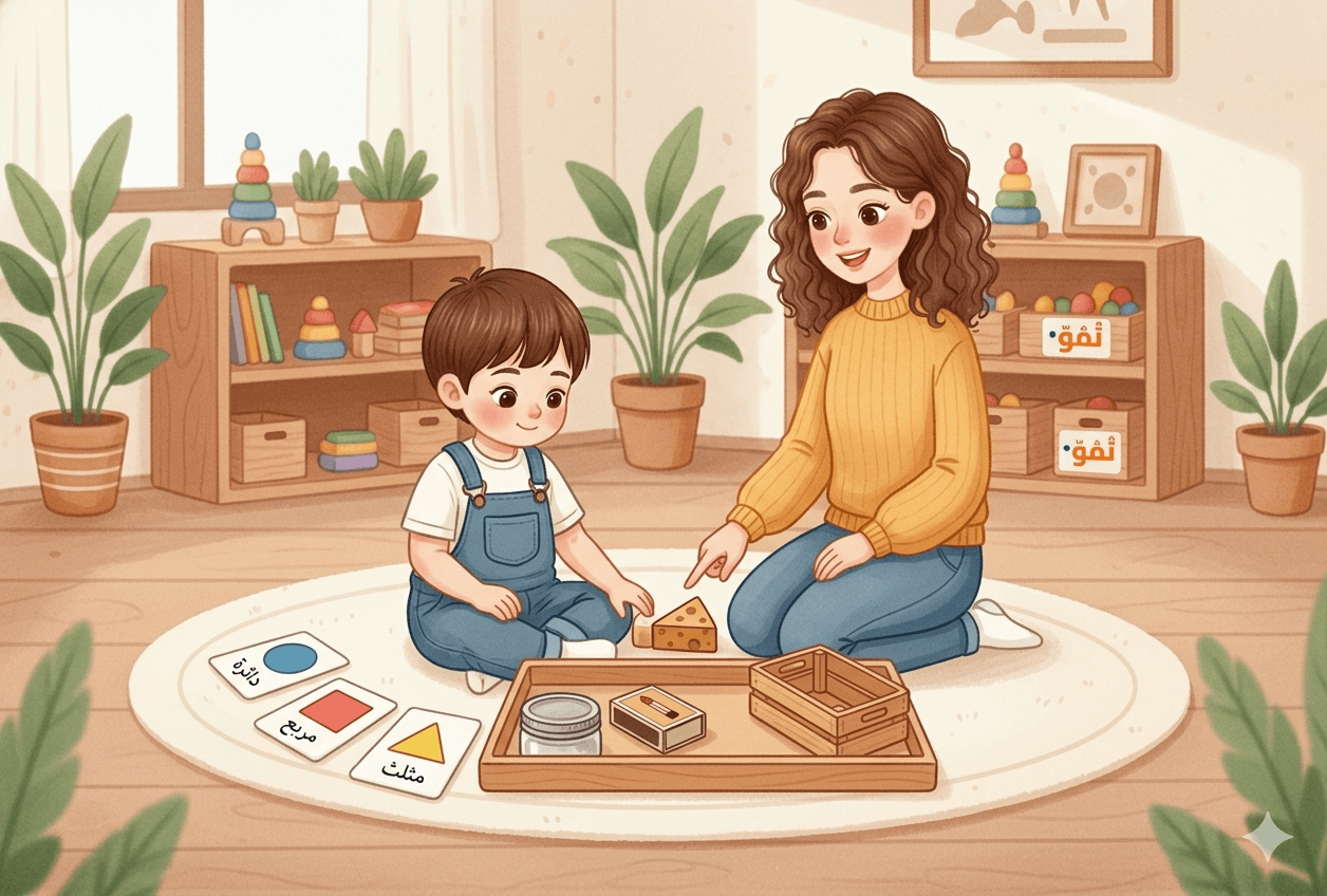 تعلم الأشكال الهندسية