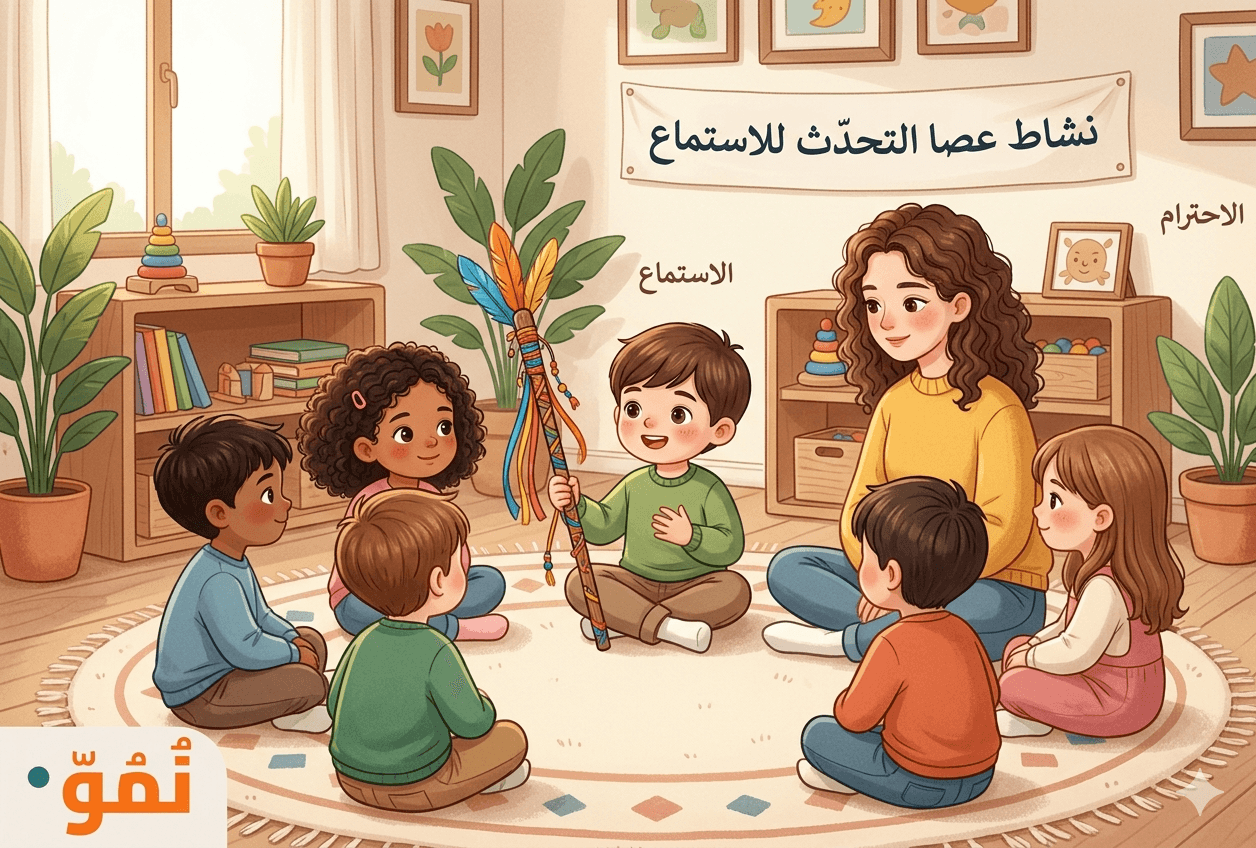 عصا التحدث للاستماع