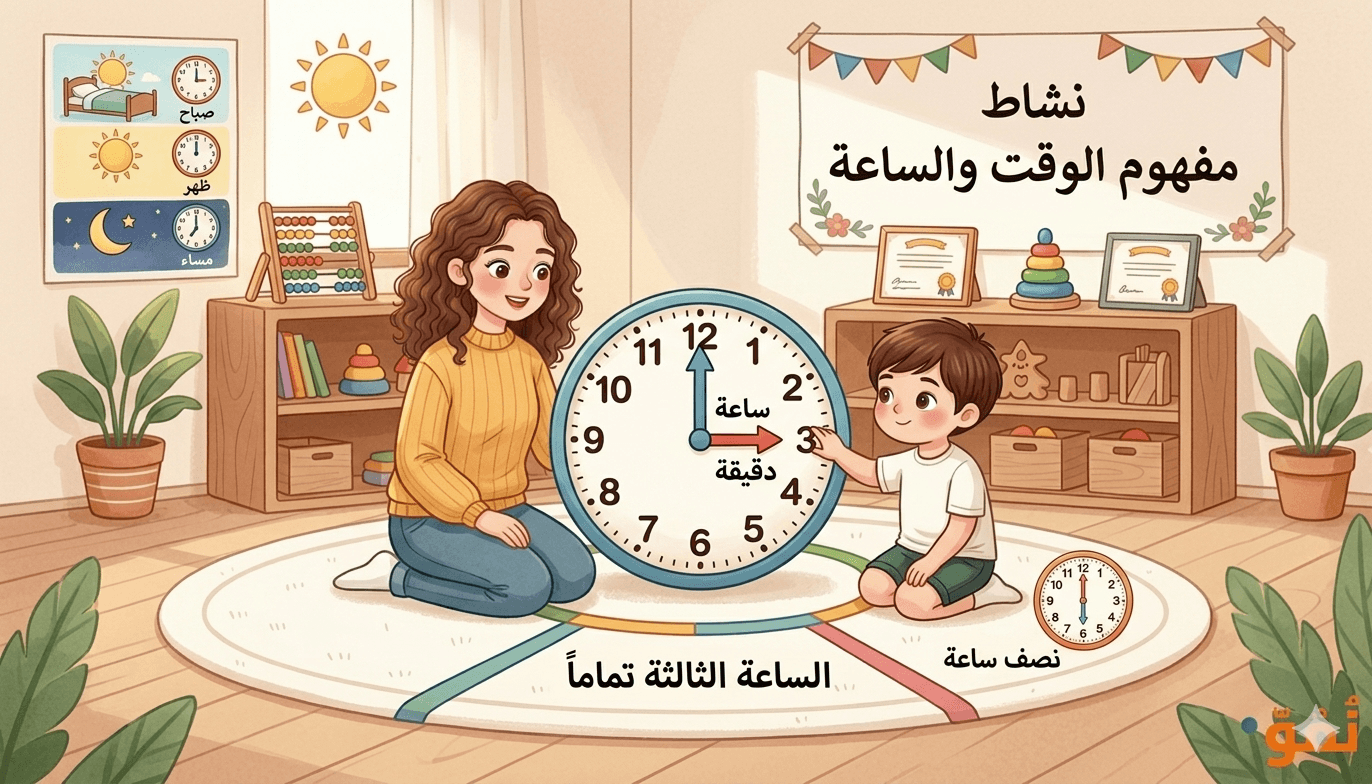 مفهوم الوقت والساعة